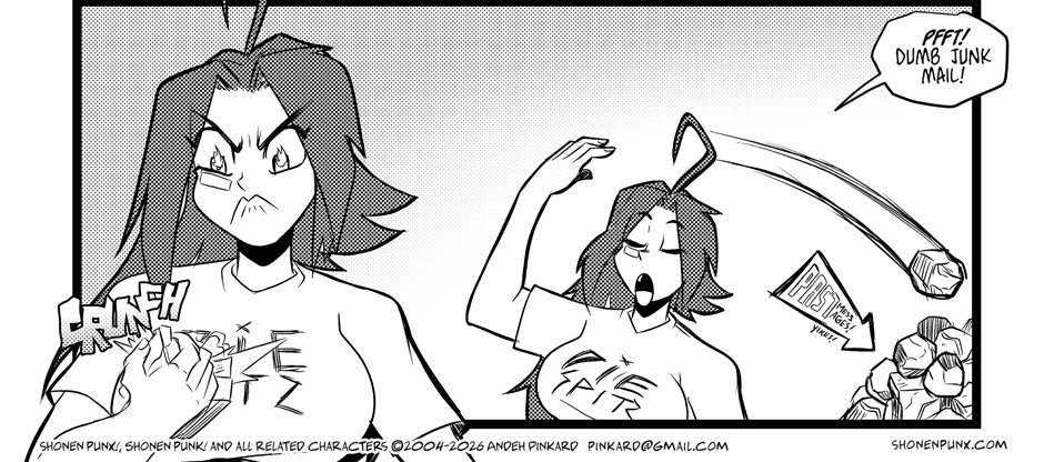 Shonen Punx! - Episode 128, Page 1: 128 Stop Ghosting Your Mom