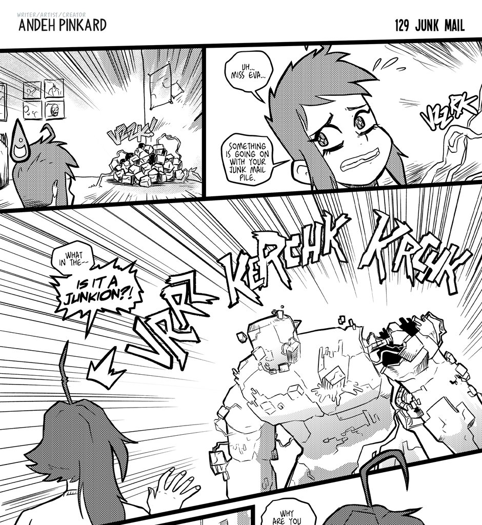 Shonen Punx! - Episode 129, Page 1: 129 junk mail