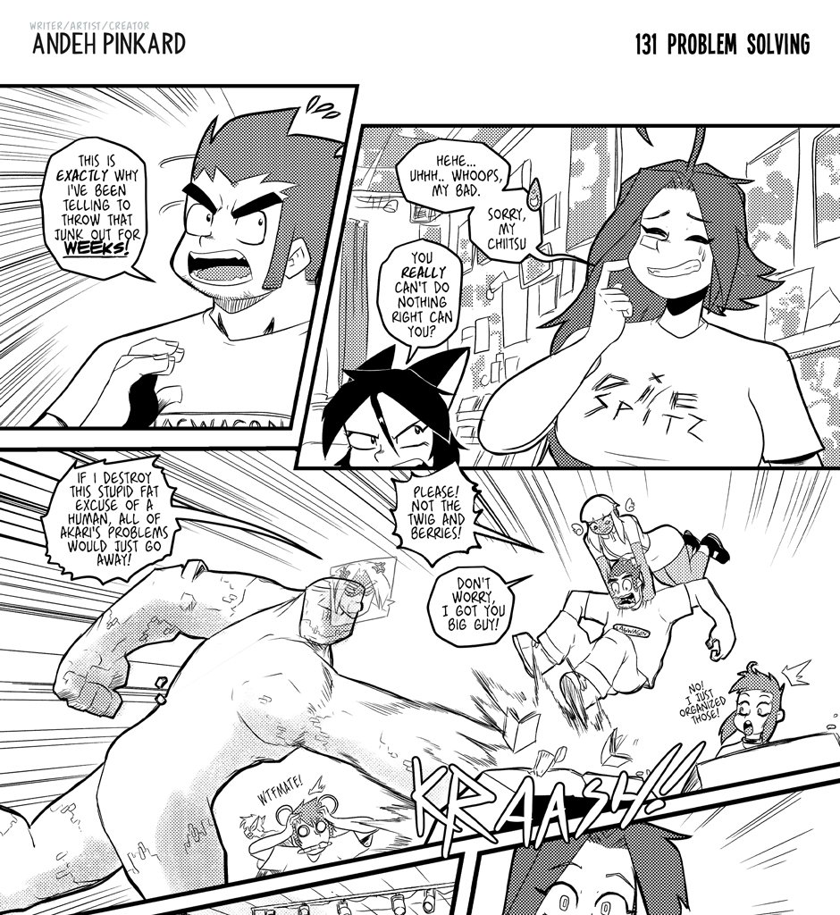 Shonen Punx! - Episode 131, Page 1: 131 Problem Solving