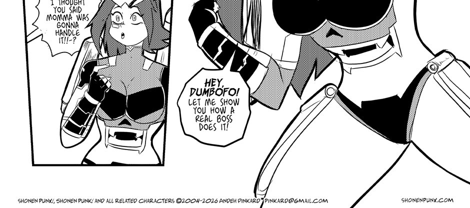 Shonen Punx! - Episode 135, Page 1: 135 Respect my Authority!