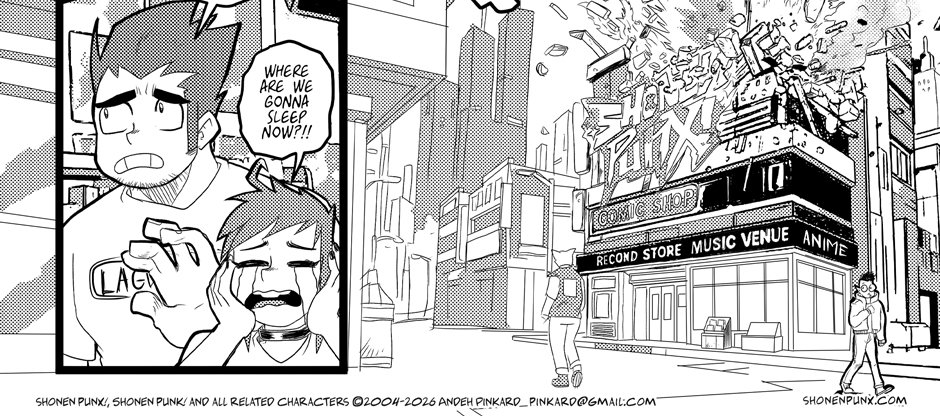 Shonen Punx! - Episode 136, Page 1: 136 Are You Crazy?!