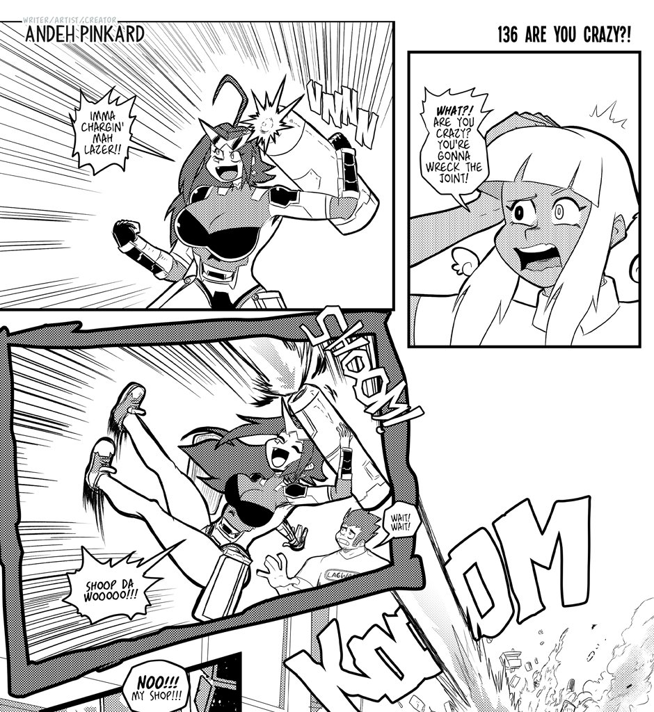 Shonen Punx! - Episode 136, Page 1: 136 Are You Crazy?!