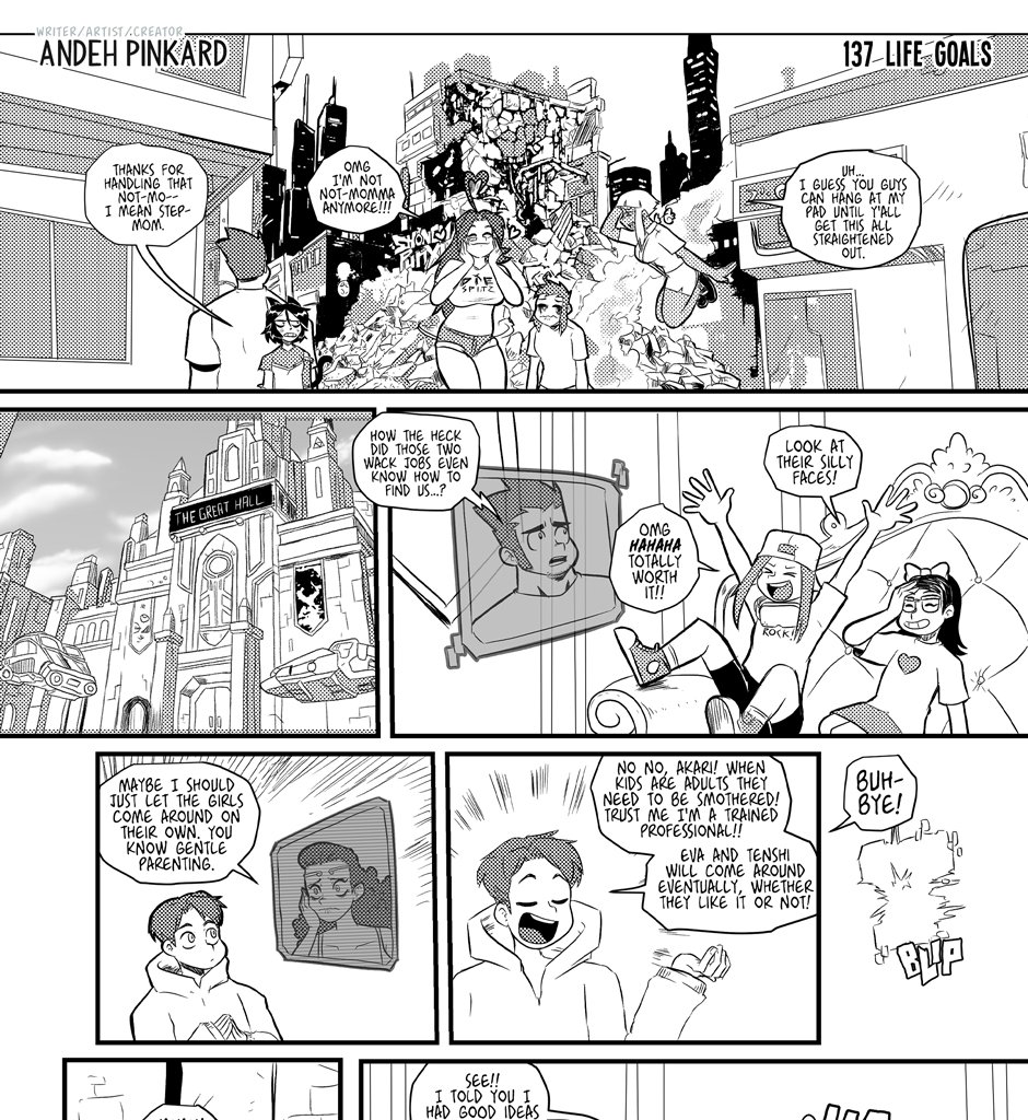 Shonen Punx! - Episode 137, Page 1: 137 Life Goals