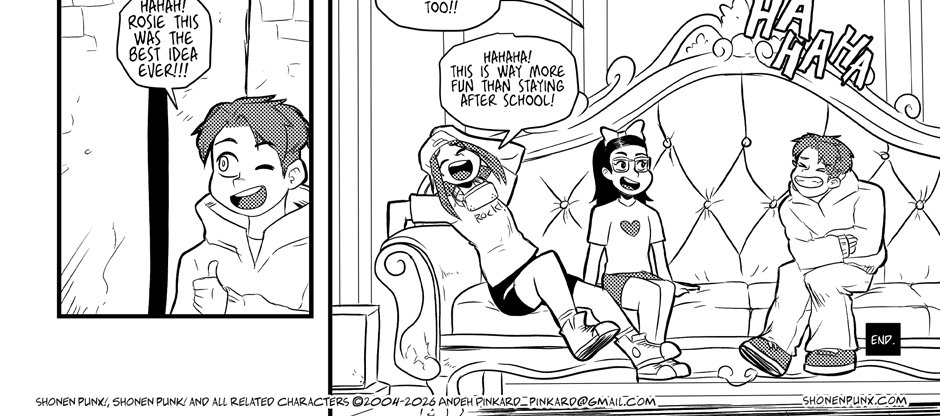 Shonen Punx! - Episode 137, Page 1: 137 Life Goals