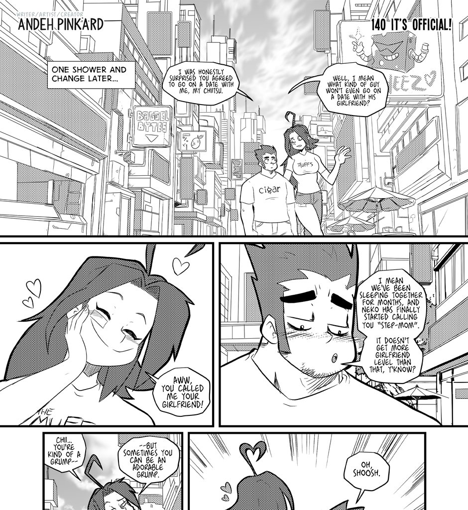 Shonen Punx! - Episode 140, Page 1: 140 It's Official!