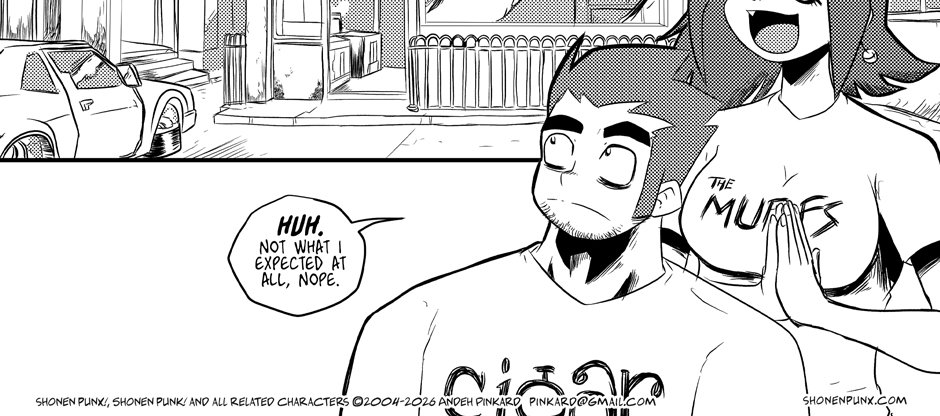 Shonen Punx! - Episode 141, Page 1: 141 Too Late 2 Worry