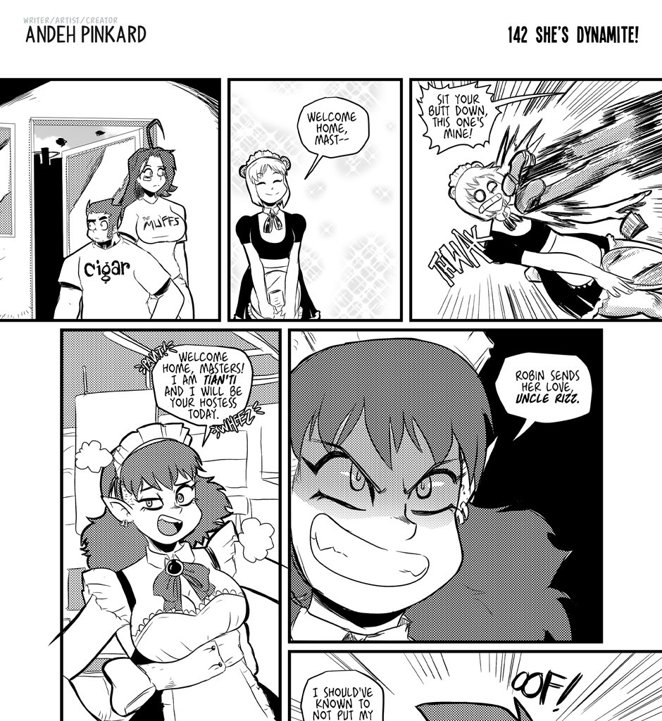 Shonen Punx! - Episode 142, Page 1: 142 She's Dynamite!