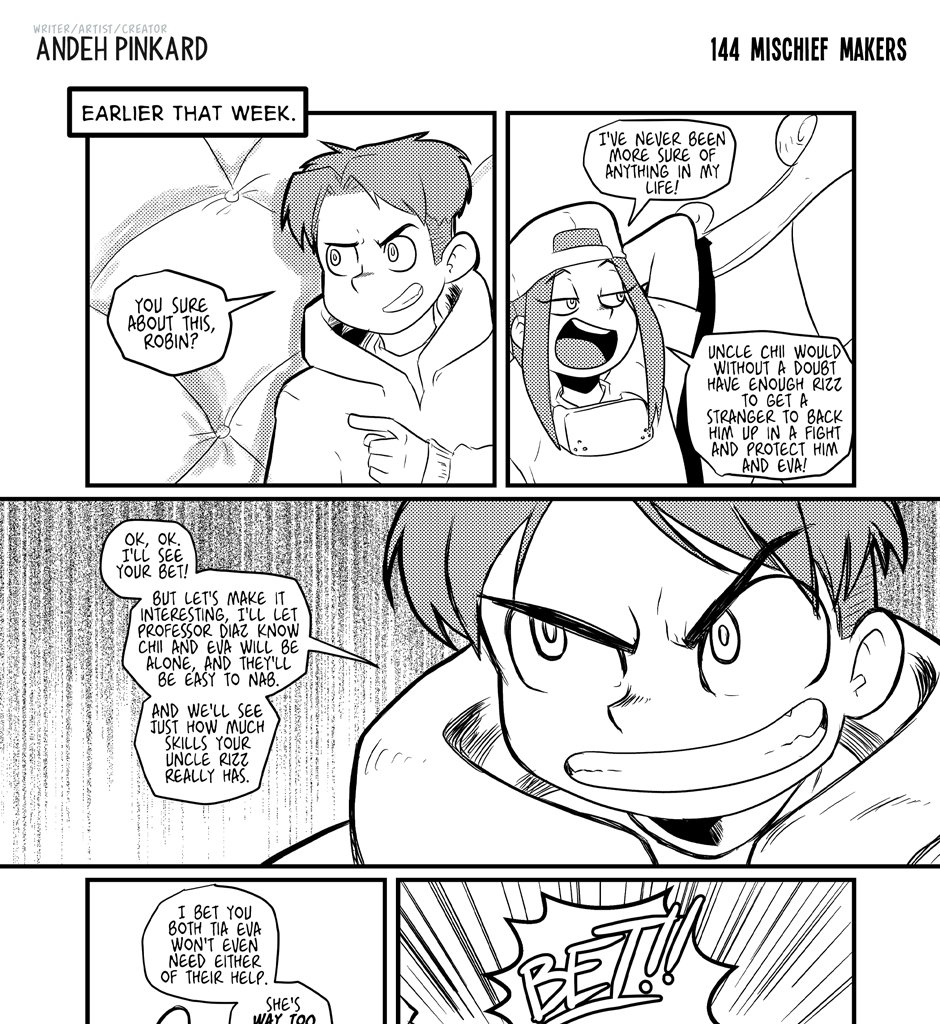 Shonen Punx! - Episode 144, Page 1: 144 Mischief Makers