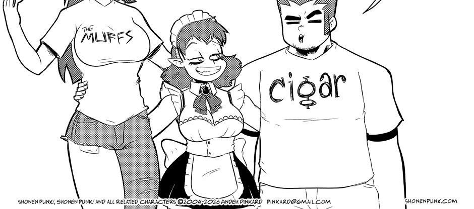 Shonen Punx! - Episode 145, Page 1: 145 Event Flag Triggered