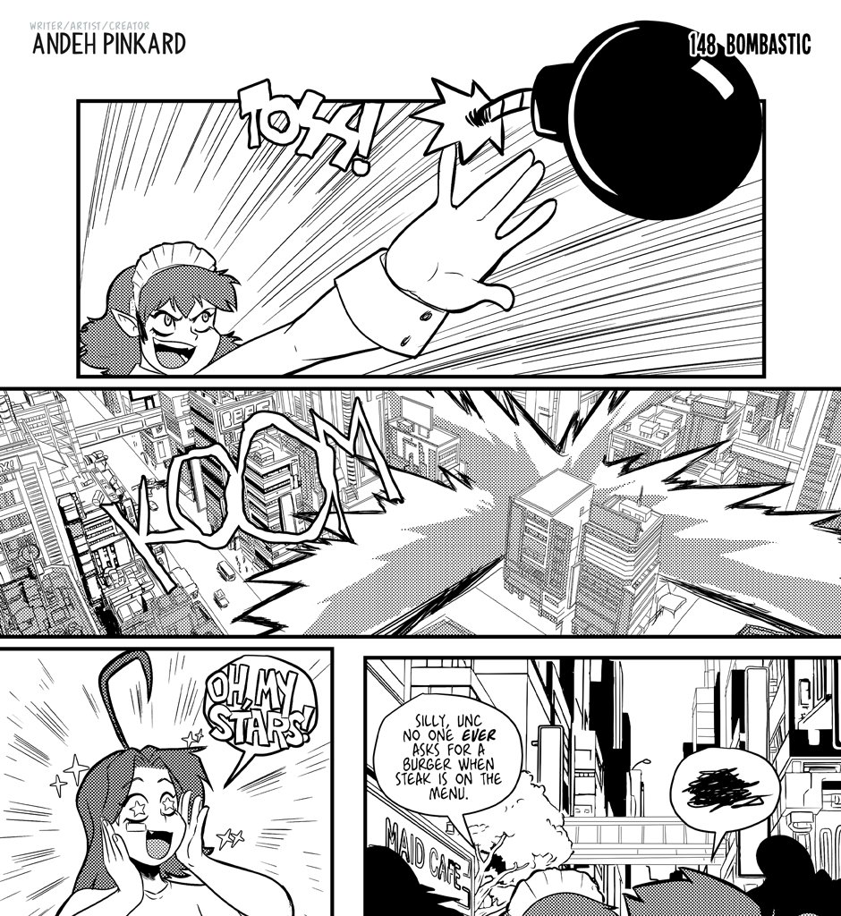 Shonen Punx! - Episode 148, Page 1: 148 Bombastic