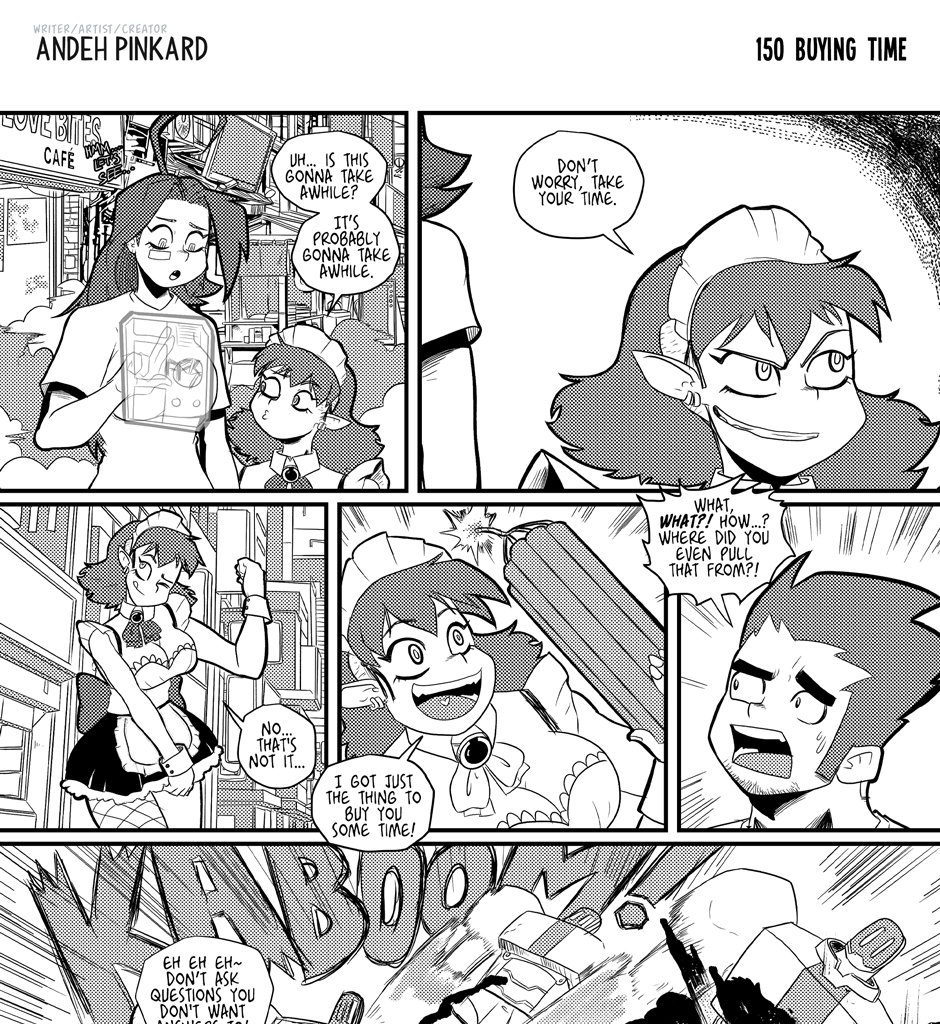 Shonen Punx! - Episode 150, Page 1: 150 Buying Time