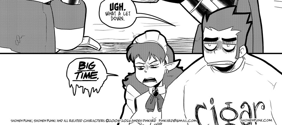 Shonen Punx! - Episode 151, Page 1: 151 Big Time