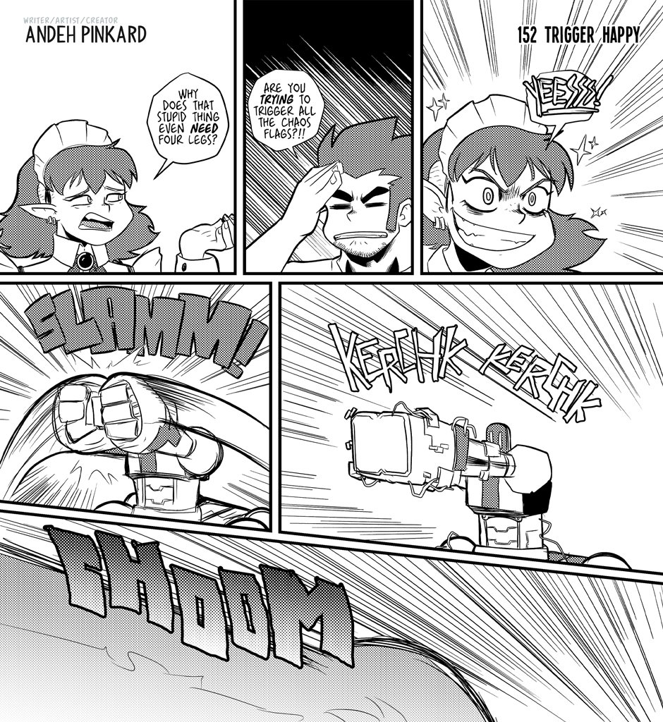 Shonen Punx! - Episode 152, Page 1: 152 Trigger Happy