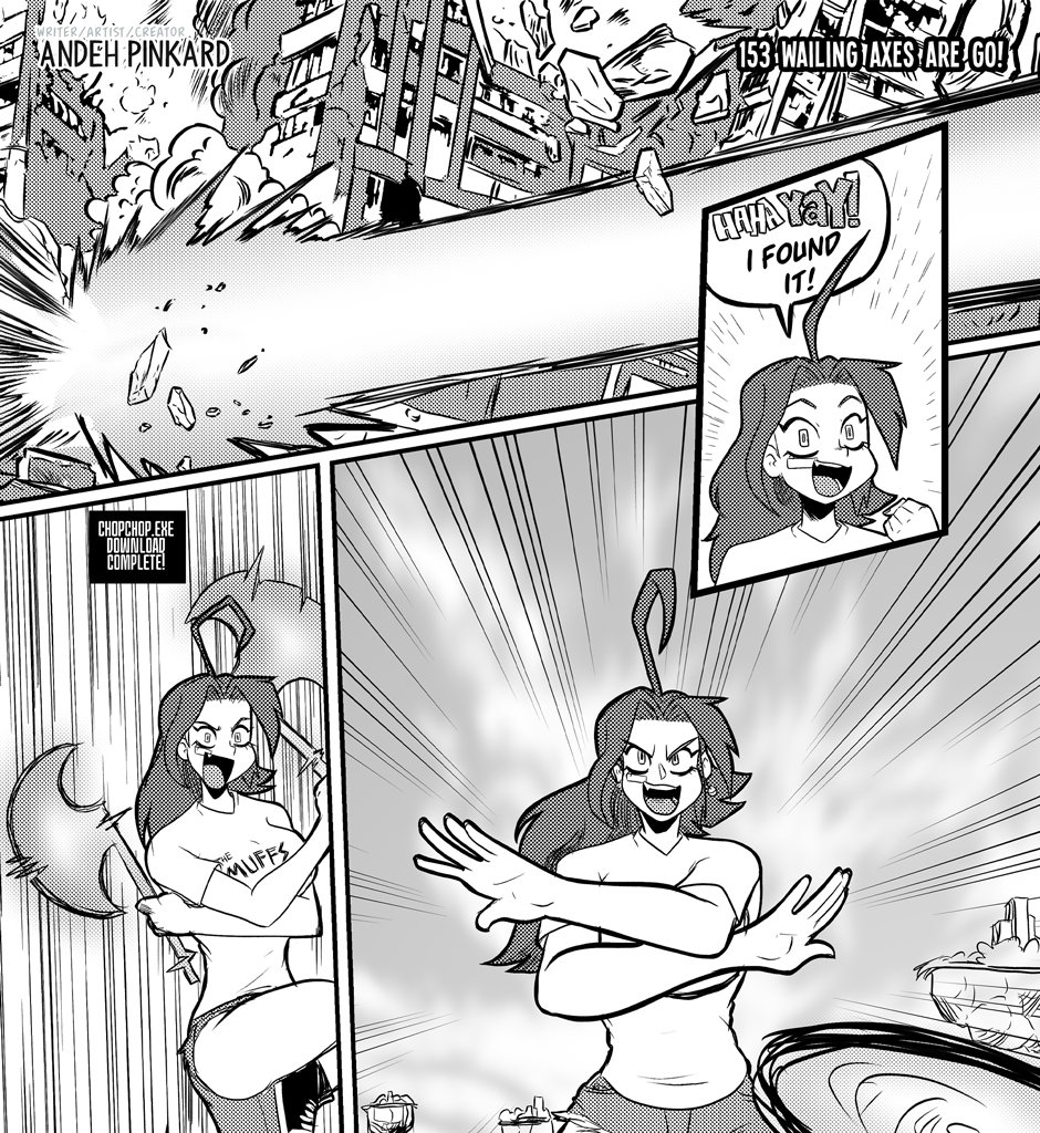 Shonen Punx! - Episode 153, Page 1: 153 Wailing Axes are Go!