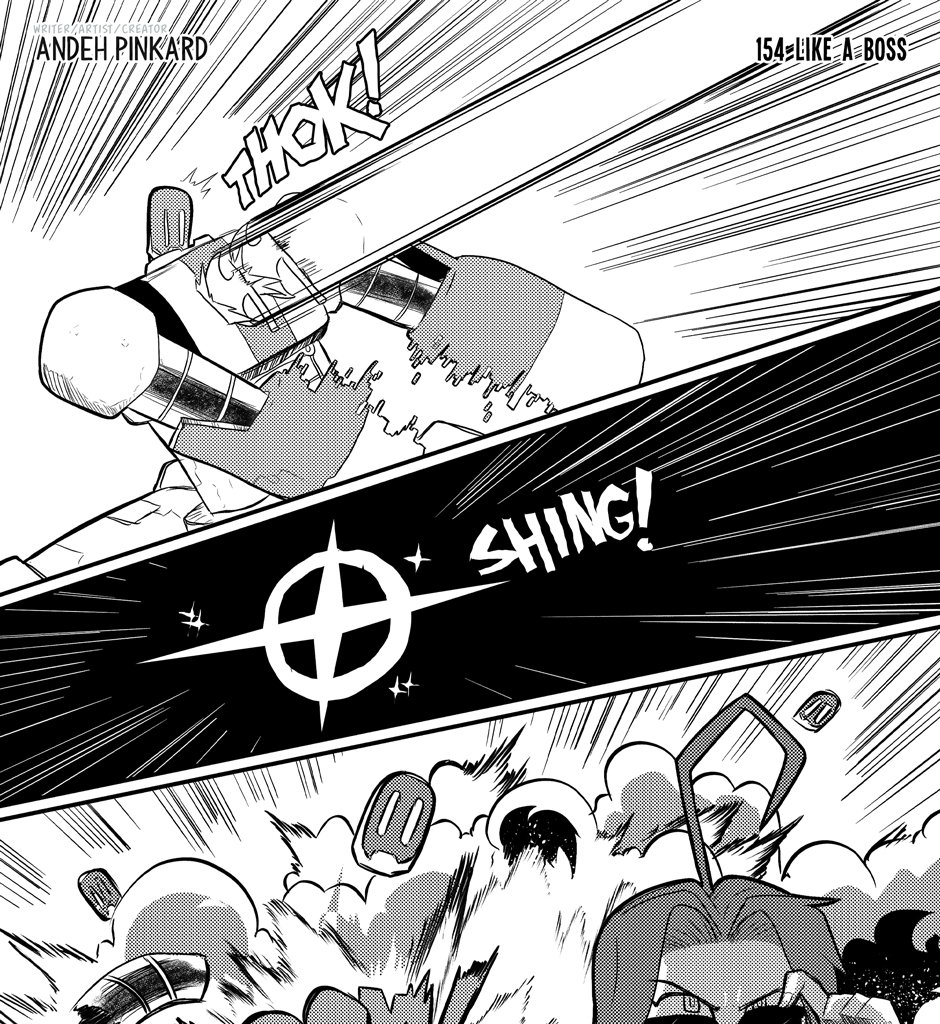 Shonen Punx! - Episode 154, Page 1: 154 Like a Boss