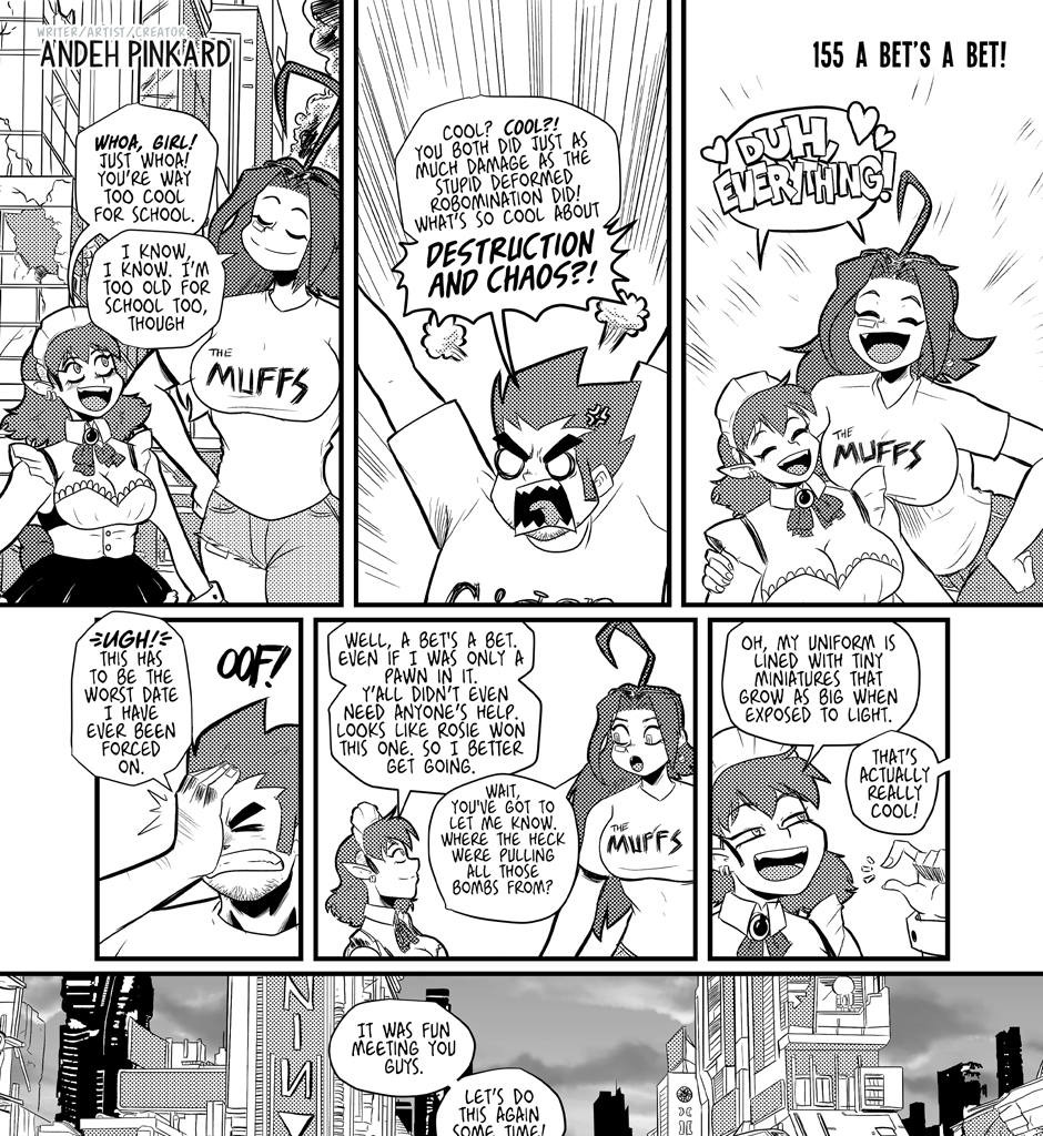 Shonen Punx! - Episode 155, Page 1: 155 A Bet’s a Bet!