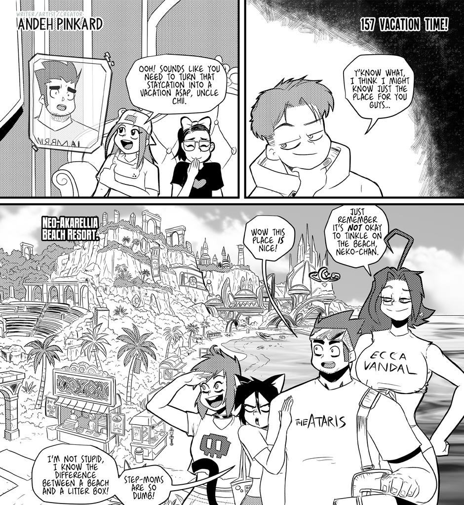 Shonen Punx! - Episode 157, Page 1: 157 Vacation Time!