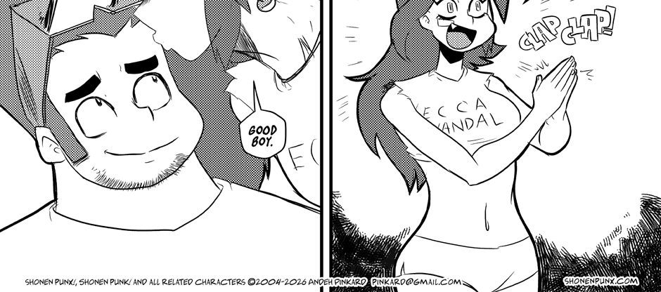 Shonen Punx! - Episode 159, Page 1: 159 Not Too Shabby!