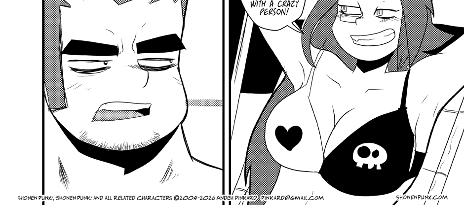 Shonen Punx! - Episode 161, Page 1: 161 You're Crazy