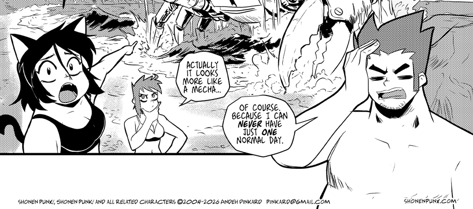 Shonen Punx! - Episode 163, Page 1: 163 I think we’re alone now