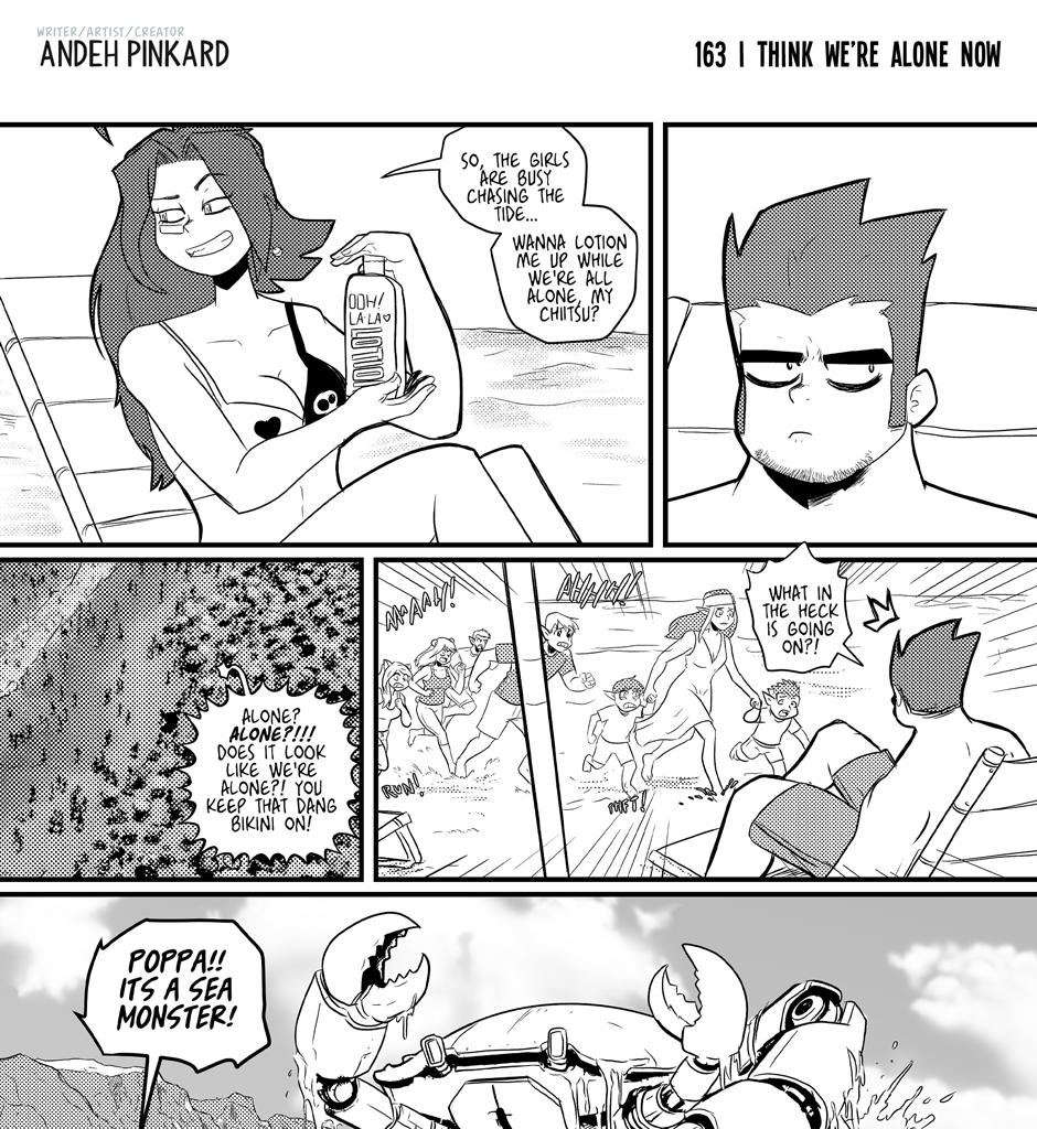 Shonen Punx! - Episode 163, Page 1: 163 I think we’re alone now