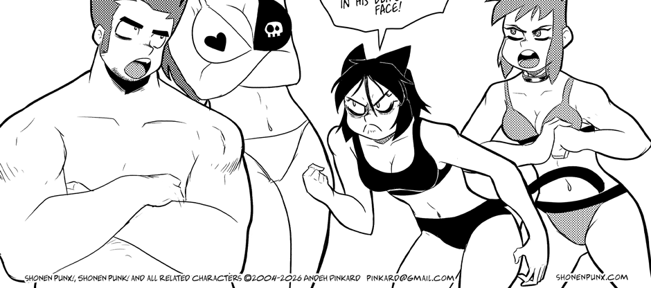 Shonen Punx! - Episode 164, Page 1: 164 Here We Go Again