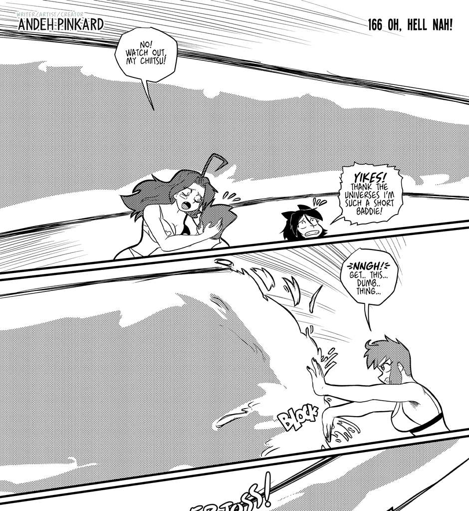 Shonen Punx! - Episode 166, Page 1: 166  Oh,-Hell-Nah!