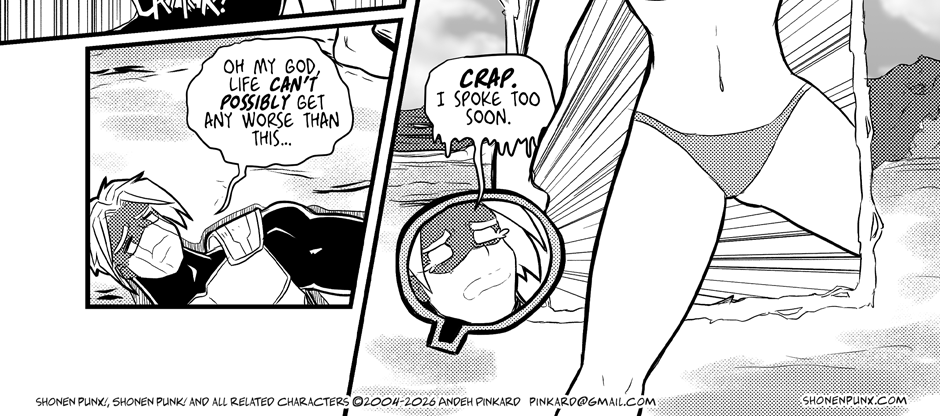 Shonen Punx! - Episode 170, Page 1: 170 Bring on The Pain
