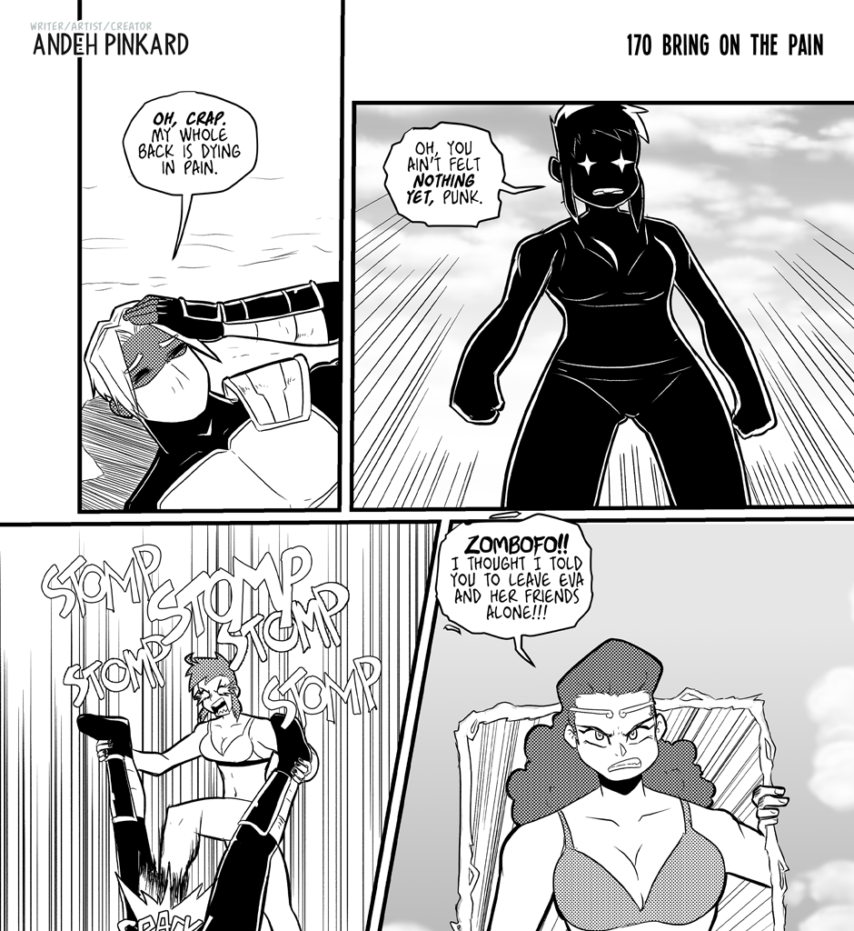 Shonen Punx! - Episode 170, Page 1: 170 Bring on The Pain