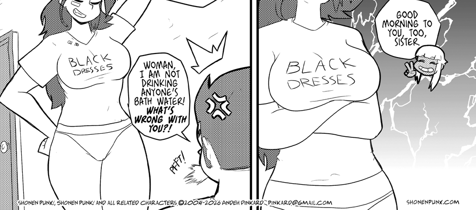 Shonen Punx! - Episode 174, Page 1: 174-Catching-up