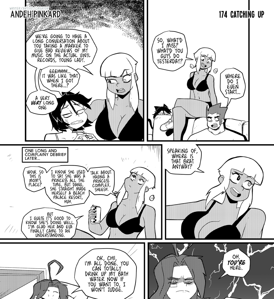 Shonen Punx! - Episode 174, Page 1: 174-Catching-up