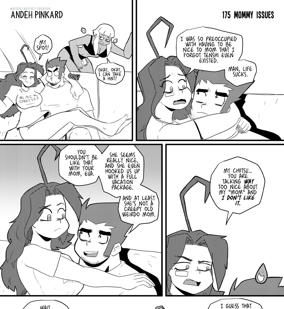 Shonen Punx! - Episode 175, Page 1: 175 Mommy Issues
