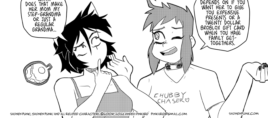 Shonen Punx! - Episode 175, Page 1: 175 Mommy Issues