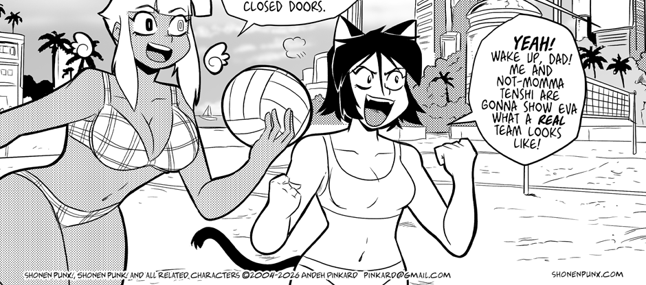 Shonen Punx! - Episode 176, Page 1: 176 Rest and Relax-never!
