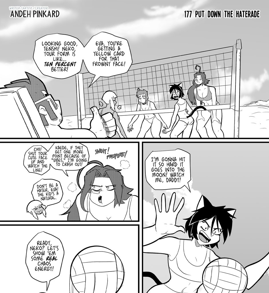 Shonen Punx! - Episode 177, Page 1: 177 Put Down the Haterade