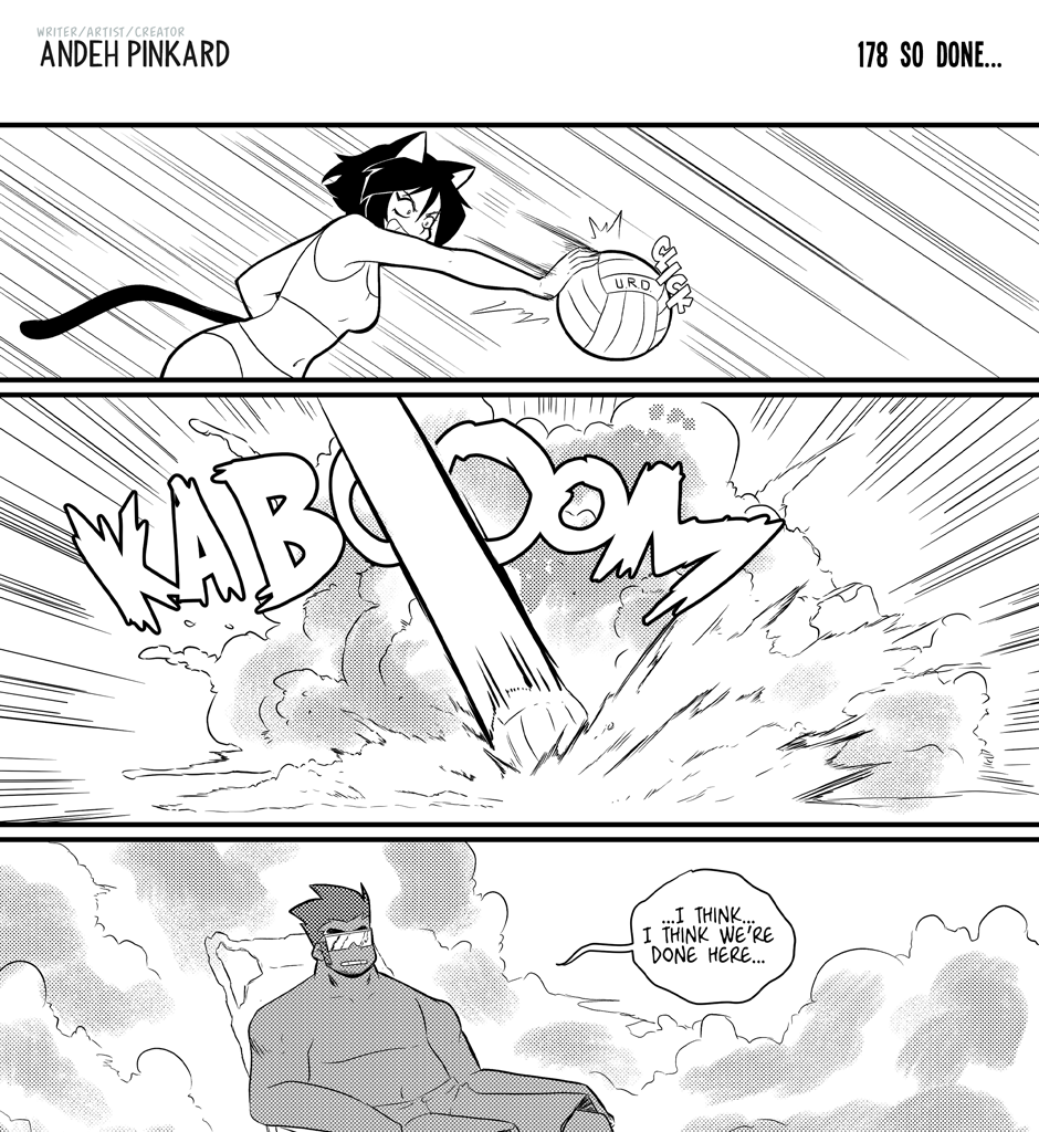 Shonen Punx! - Episode 178, Page 1: 178 So Done...