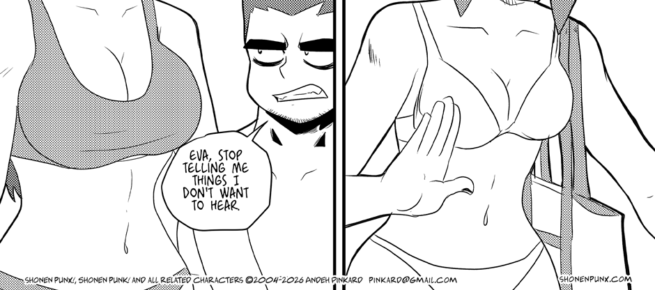 Shonen Punx! - Episode 180, Page 1: 180 Ask No Questions & I'll tell you no lies