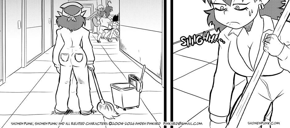 Shonen Punx! - Episode 185, Page 1: 185 Daughter knows Best