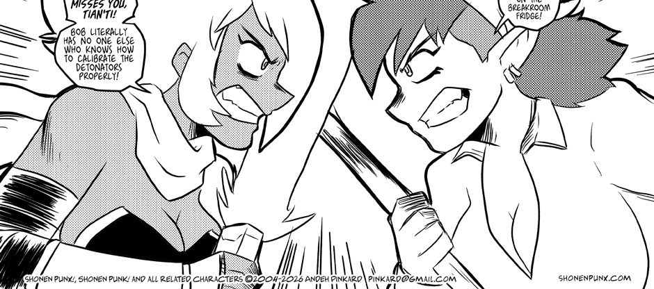Shonen Punx! - Episode 189, Page 1: 190 Get it twisted