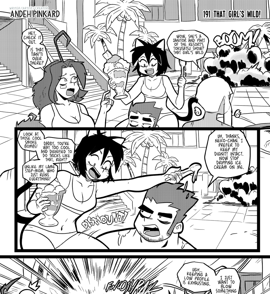 Shonen Punx! - Episode 190, Page 1: 191 That Girl's Wild!