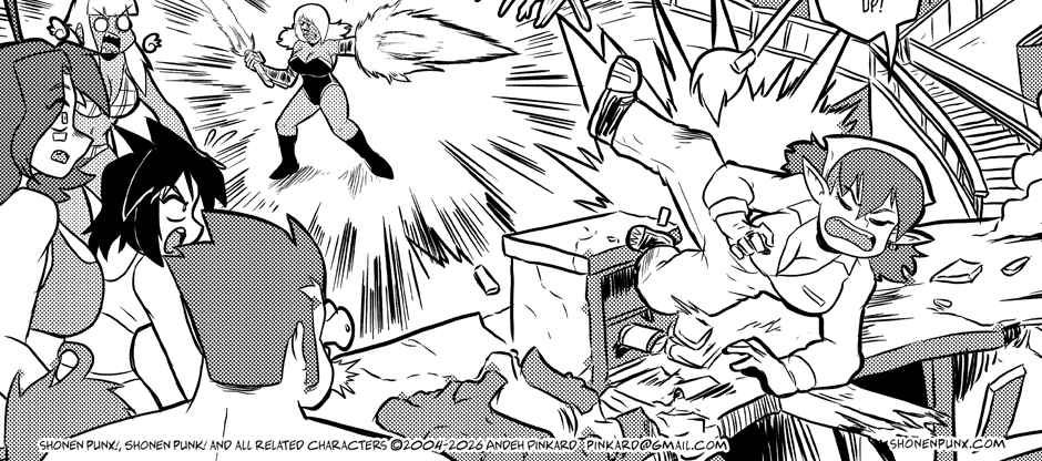 Shonen Punx! - Episode 190, Page 1: 191 That Girl's Wild!