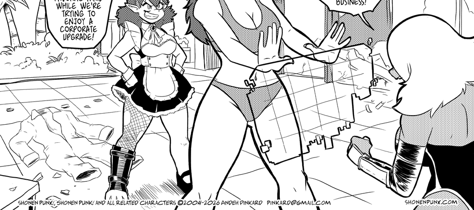 Shonen Punx! - Episode 191, Page 1: 192-Quick-change!