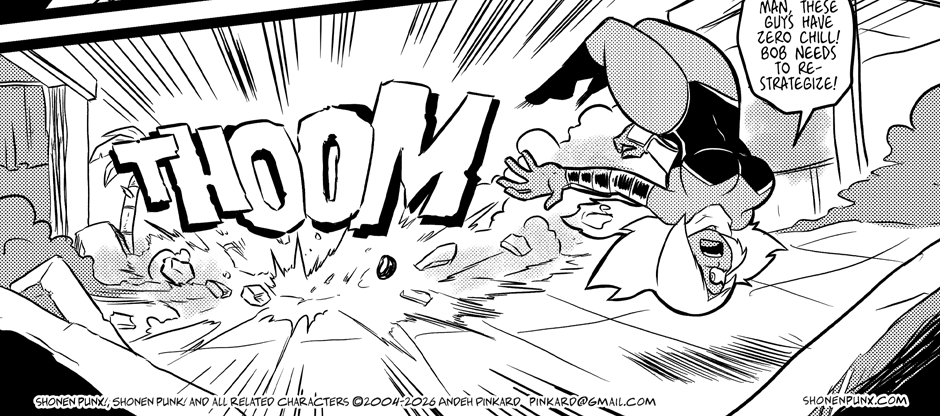Shonen Punx! - Episode 194, Page 1: 194 B-B-B-BUS DROP?