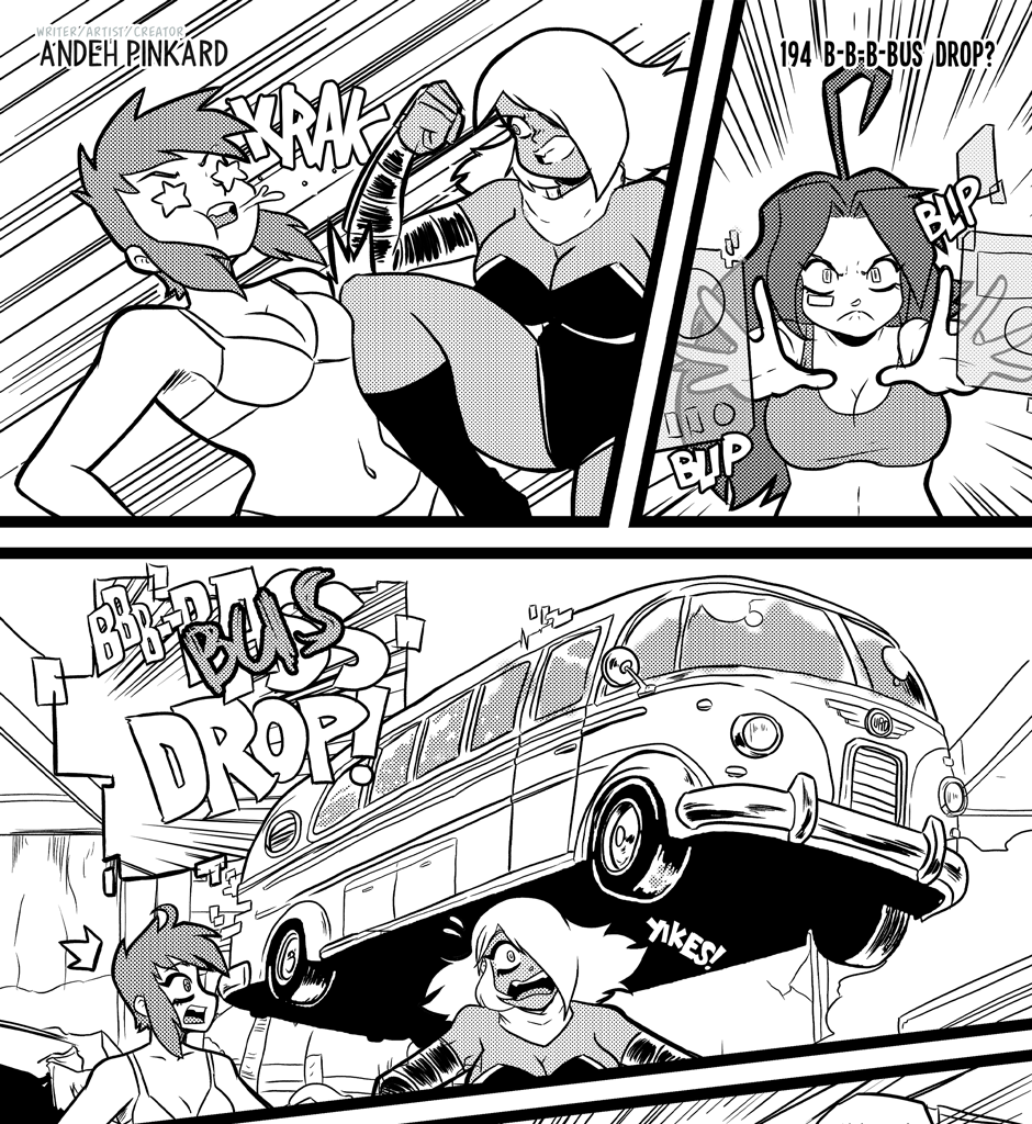 Shonen Punx! - Episode 194, Page 1: 194 B-B-B-BUS DROP?