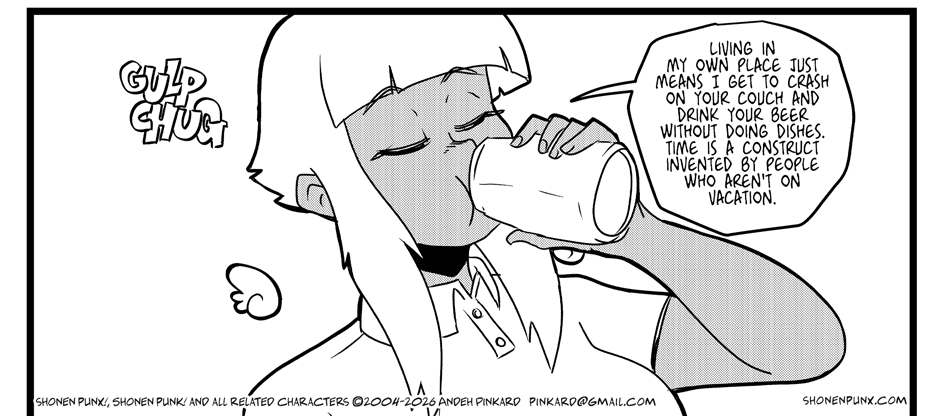 Shonen Punx! - Episode 207, Page 1: 207 You did What?!