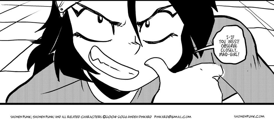 Shonen Punx! - Episode 208, Page 1: 208 Neko Ninja-chan