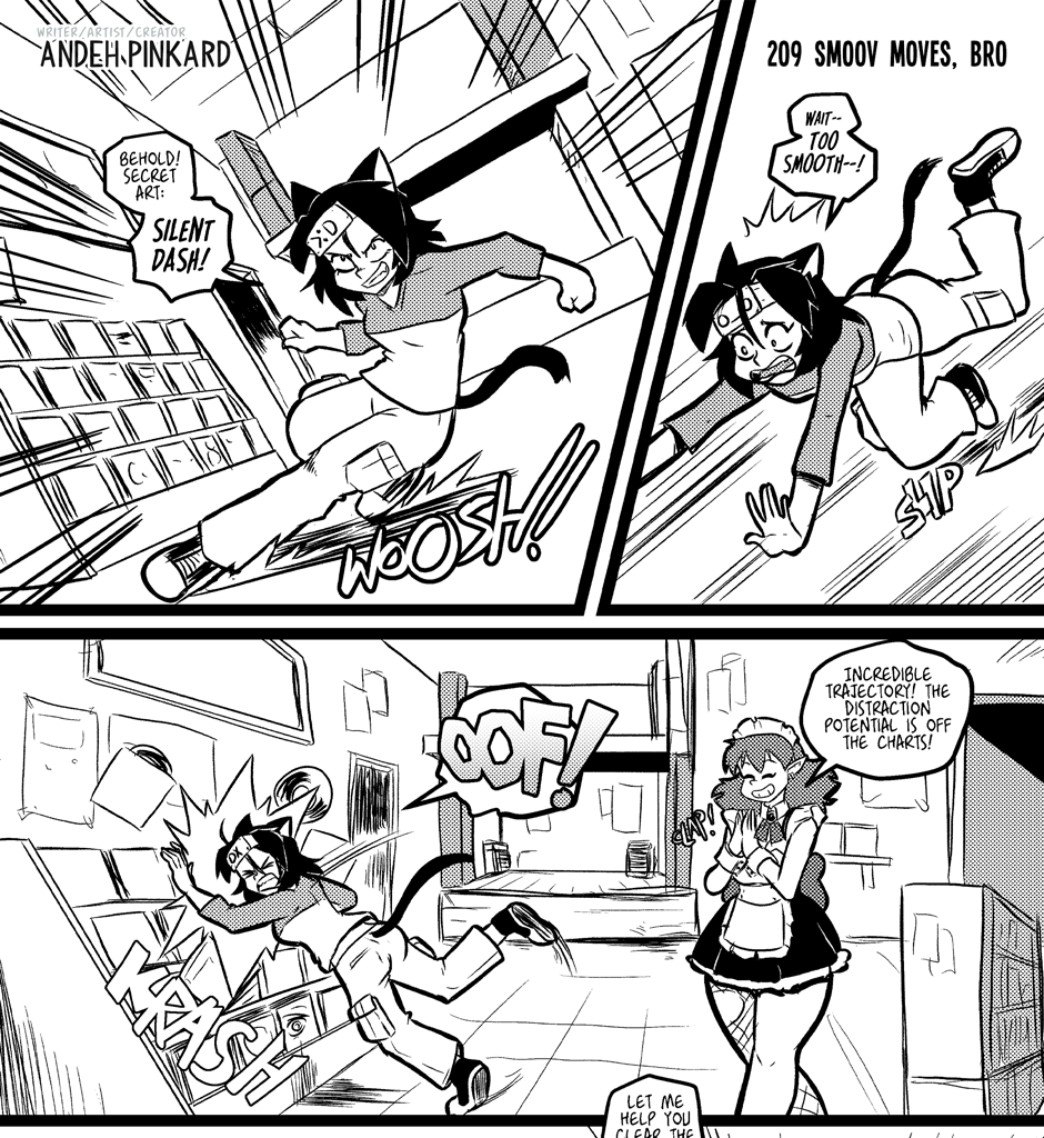 Shonen Punx! - Episode 209, Page 1: 209 Smoov Moves, Bro