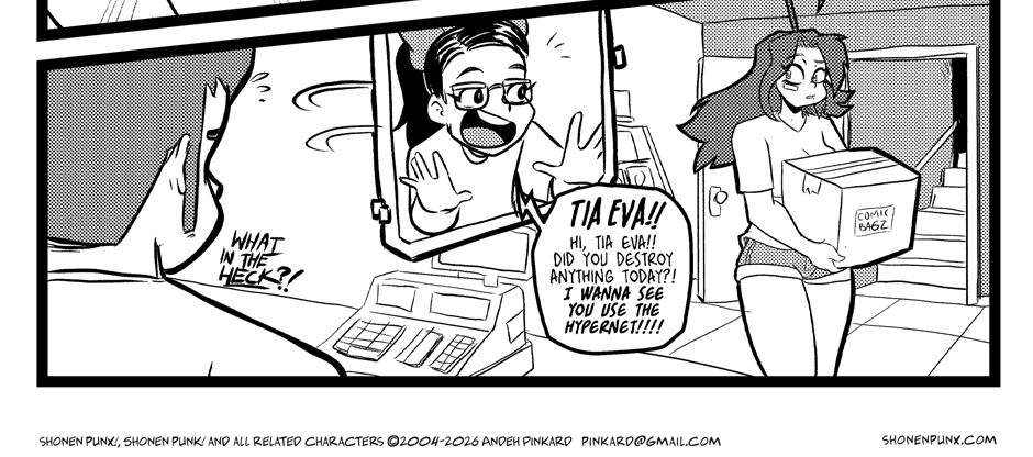 Shonen Punx! - Episode 210, Page 1: 210 Family Group Chat