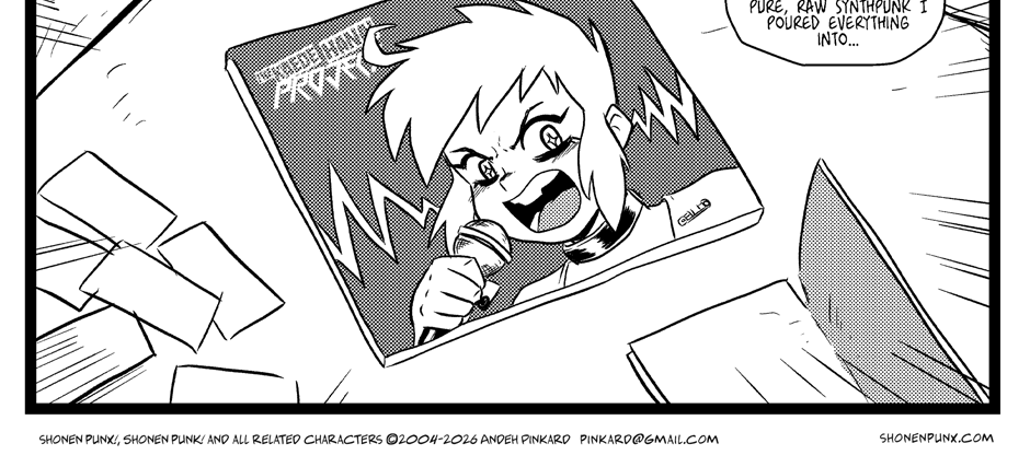 Shonen Punx! - Episode 212, Page 1: 212 Disappointed