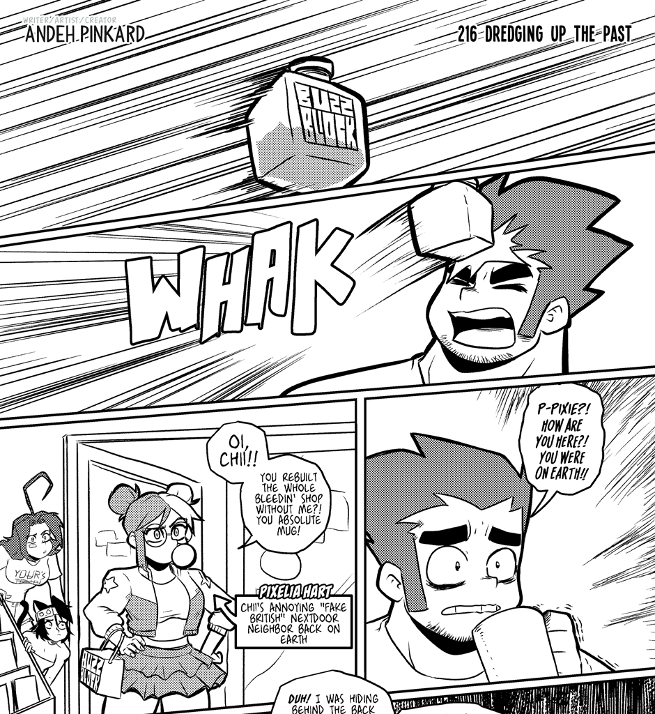 Shonen Punx! - Episode 216, Page 1: 216 Dredging up The Past